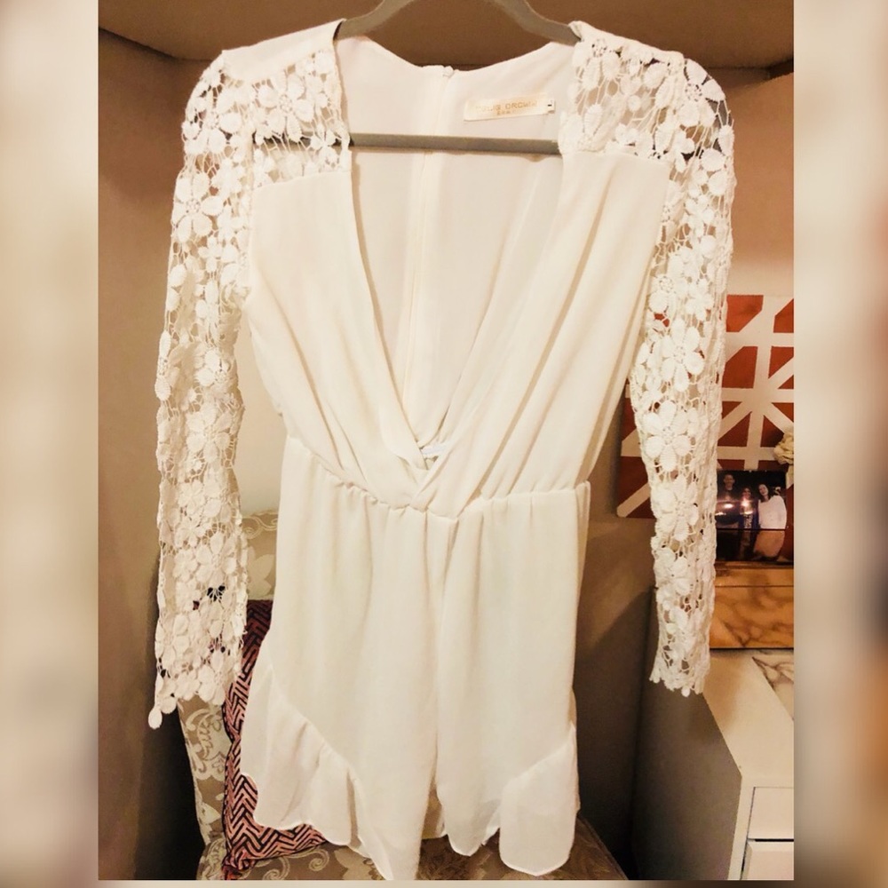 White Romper